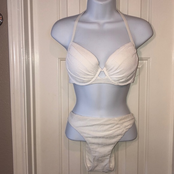 Victoria's Secret Other - Victoria’s Secret White Push-up Bikini